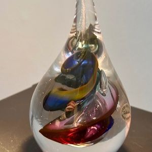 New Tear Drop Crystal Paperweight